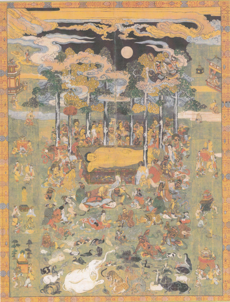 涅槃図,お釈迦様,クシナガラ,四天王寺